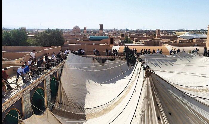 فیلم/ آیین سنتی پوشکشی در یزد