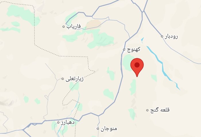 زلزله ۴.۱ ریشتری کهنوج خسارتی نداشت