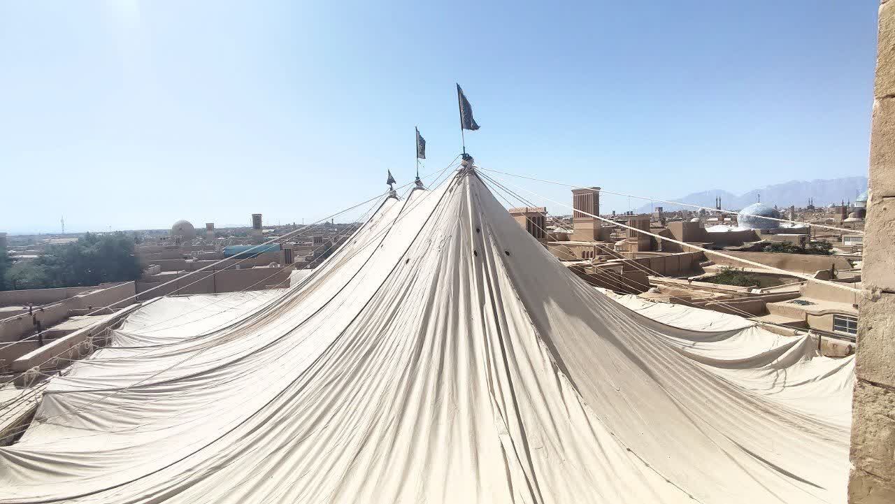 فیلم | آیین سنتی پوش‌کشی در یزد