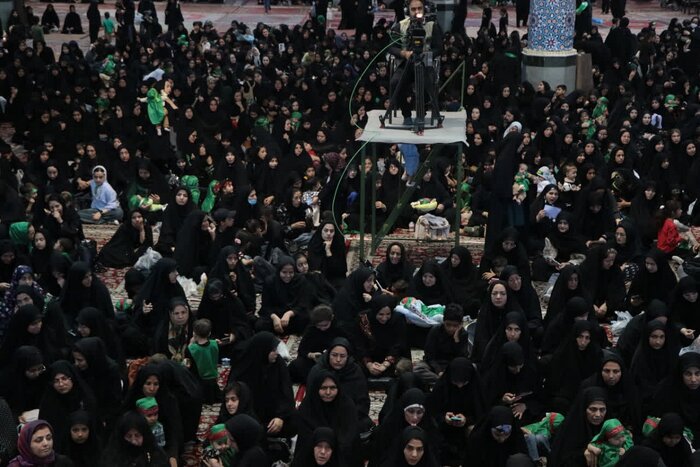 خراسان جنوبی غرق در نوای «یا علی‌اصغر(ع)» شد مادران خراسان جنوبی در سوگ طفل کربلا