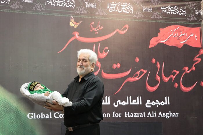 خراسان جنوبی غرق در نوای «یا علی‌اصغر(ع)» شد مادران خراسان جنوبی در سوگ طفل کربلا