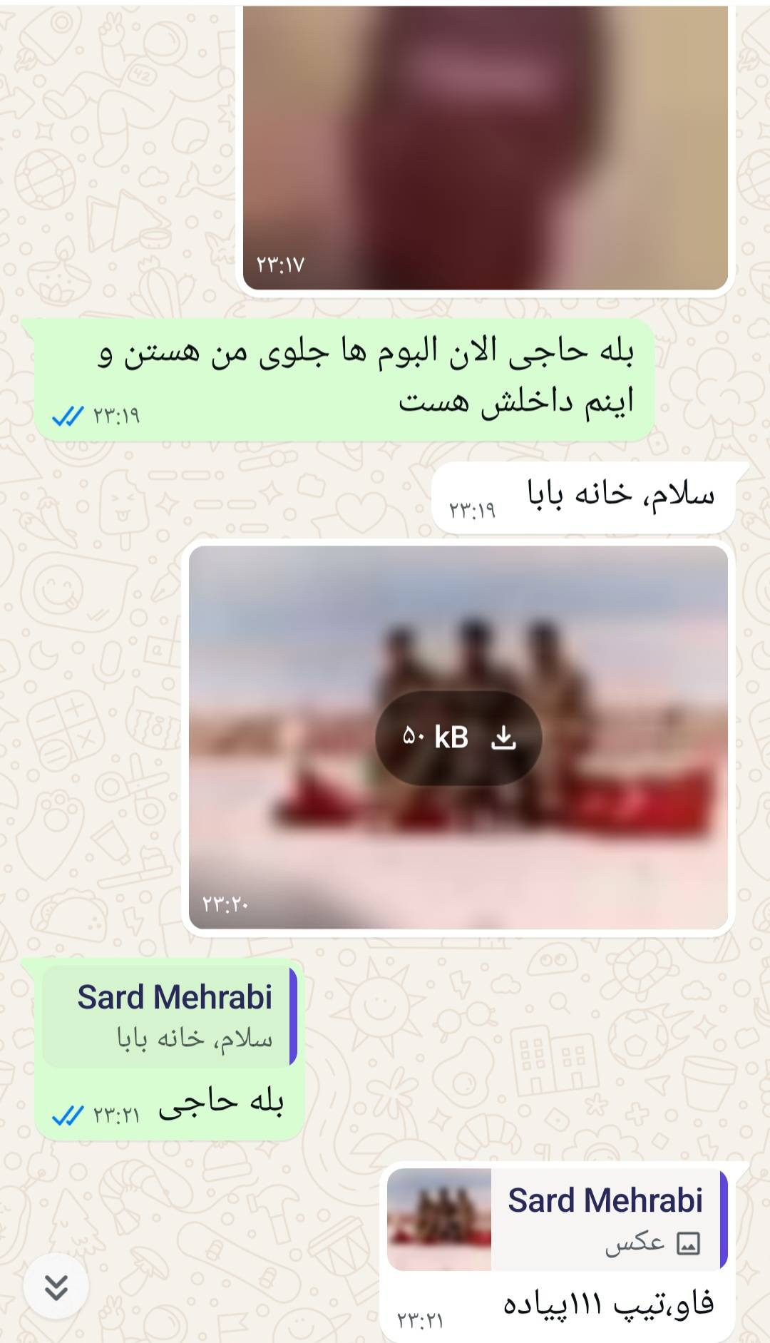 حاجغلام محرابی، مرد باوقارِ جبهههای نبرد بود