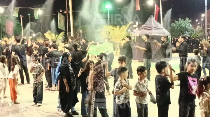 قصرشیرین؛ حسینیه ای به وسعت یک شهر که با نام حسین می تپد