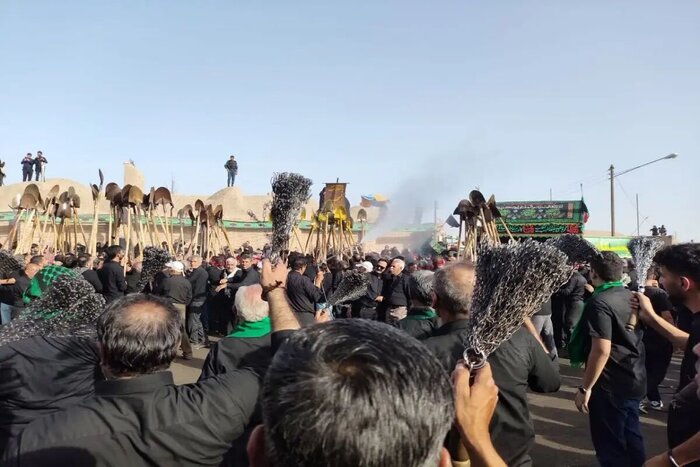 آیین بیل‌زنی خوسف؛ بازآفرینی حماسه بنی‌اسد در عاشورا