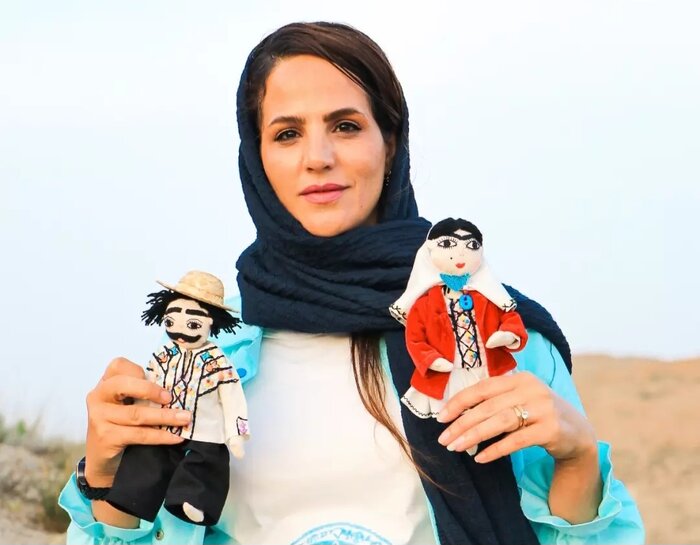 « اَروسک جُلی » سنگ صبور زنان روستای دُماب از فراموشی نجات یافت