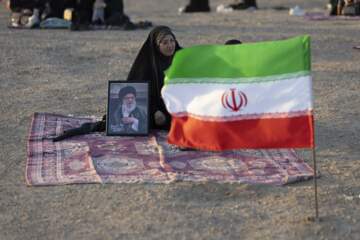 عزاداری در صحرا سمنان