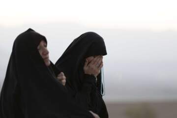 عزاداری در صحرا سمنان