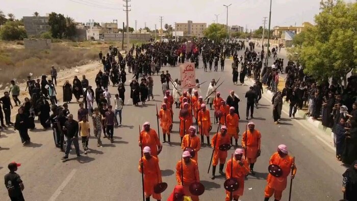 آیین «شیر و کُتَل»؛ روایتی از نینوای میناب