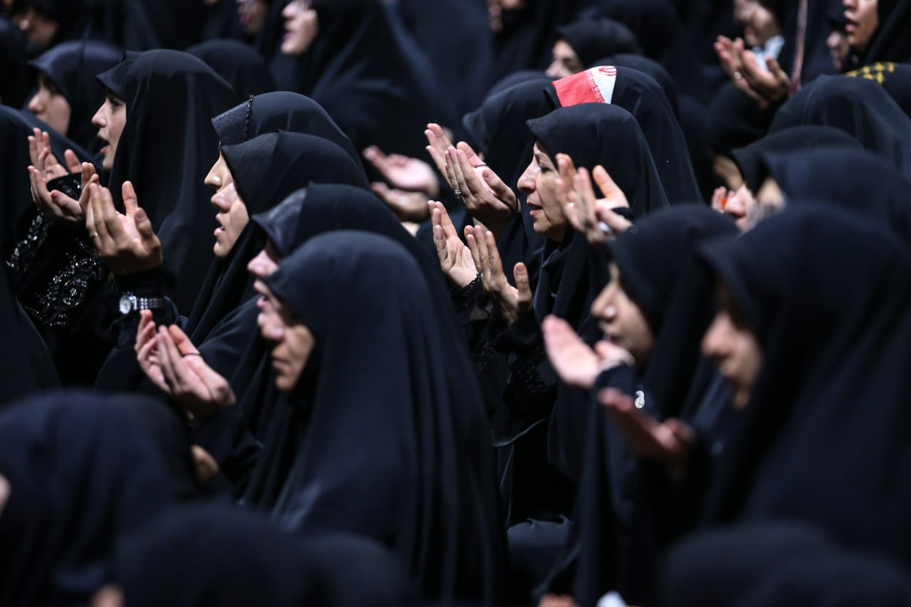 برگزاری آیین شام غریبان در جوار مقتل قائد شهید انقلاب