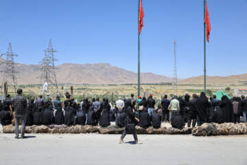 آيين سنتی خيمه سوزان در طاقانک