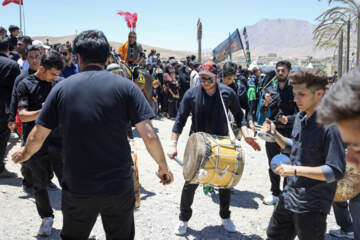 آيين سنتی خيمه سوزان در طاقانک