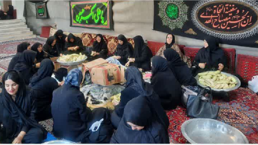وقتی یک روستا دور یک حسینیه جمع می‌شود