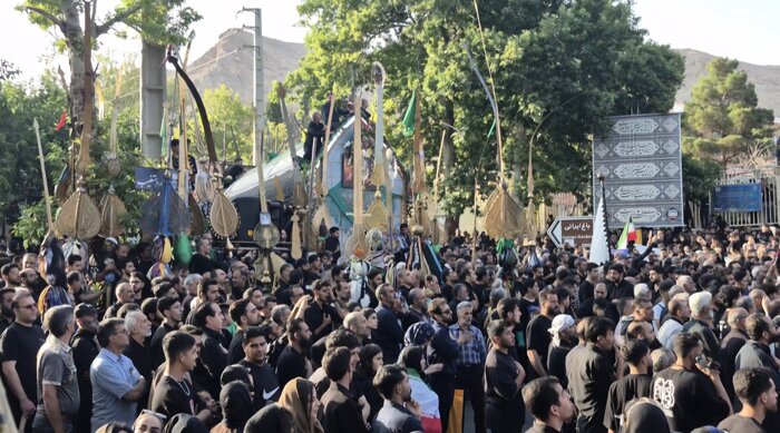 شاهرود تپش ماندگار «یا حسین»+ فیلم