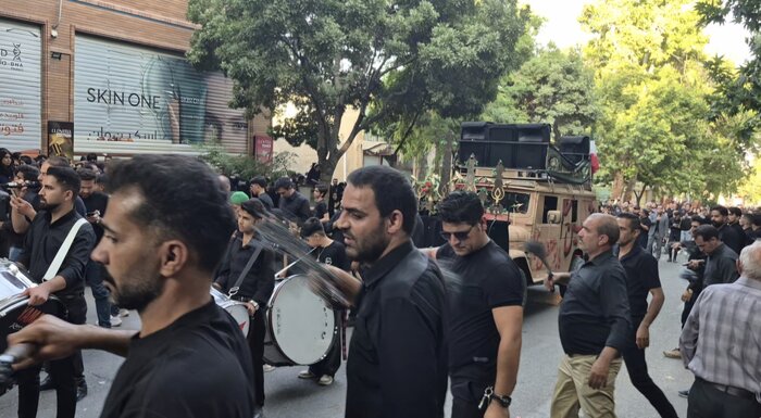شاهرود تپش ماندگار «یا حسین»+ فیلم