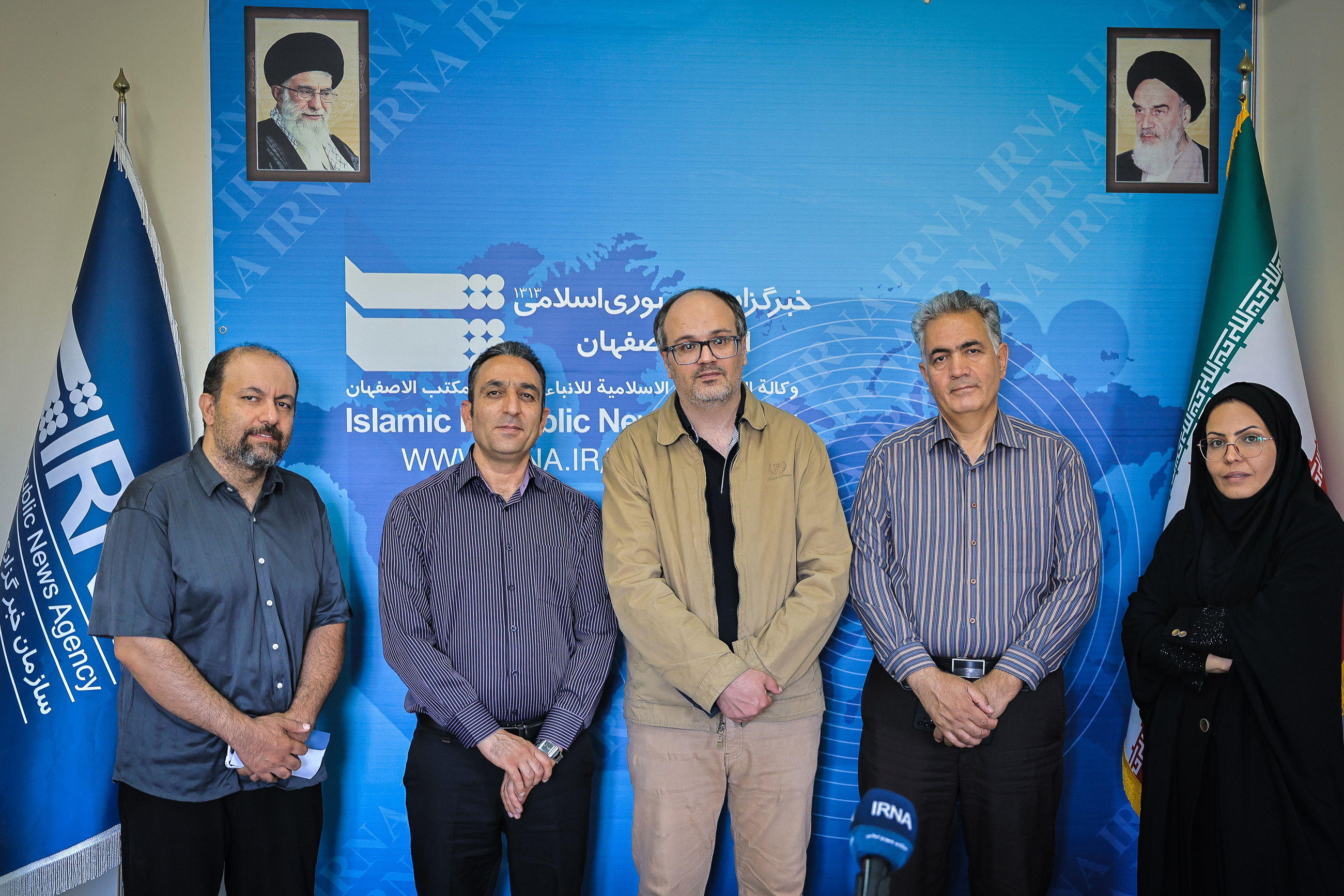 سخنگو صنعت برق اصفهان از ایرنا بازدید کرد