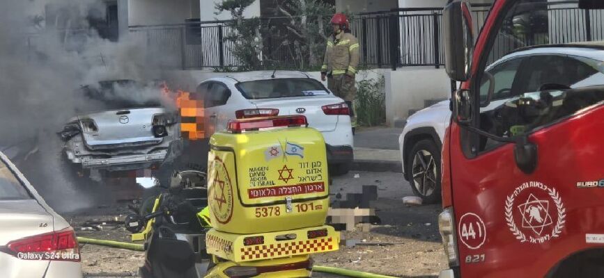 انفجار یک خودروی بمبگذاری شده در حیفا دستکم یک کشته برجا گذاشت