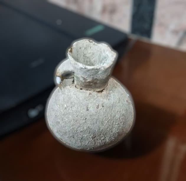 کوزه ۲ هزار ساله در قزوین کشف شد