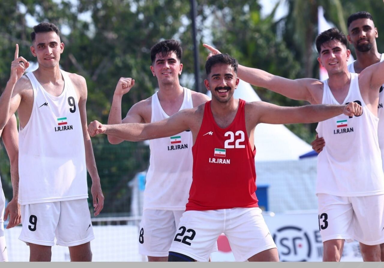 Iran defeats France to reach ninth place in beach handball world championship