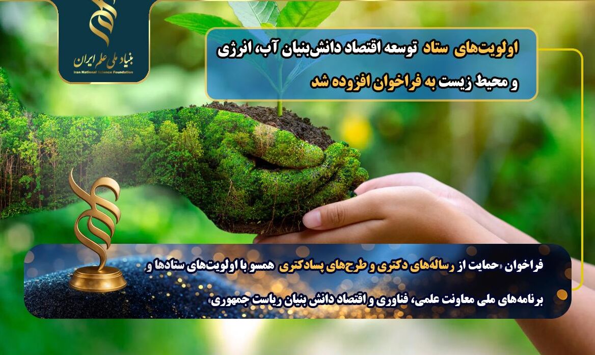 افزوده شدن اولویتهای آب، انرژی و محیطزیست به فراخوان رسالههای دکتری