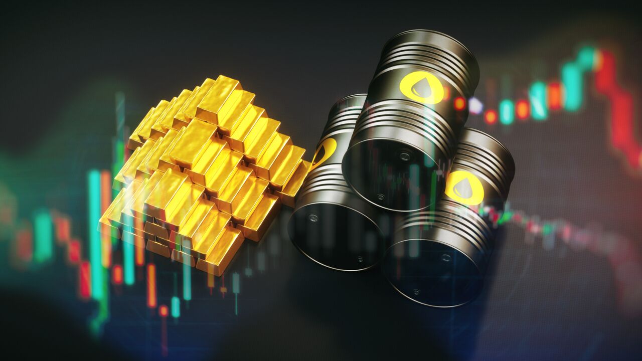قیمت نفت افزایش یافت، طلا کاهش پیدا کرد