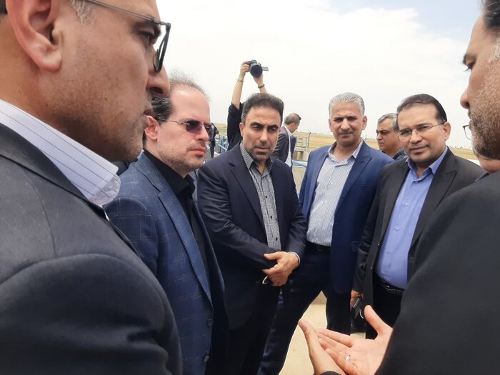 مرحله دوم تصفیهخانه فاضلاب شهرک صنعتی گنبدکاووس افتتاح شد