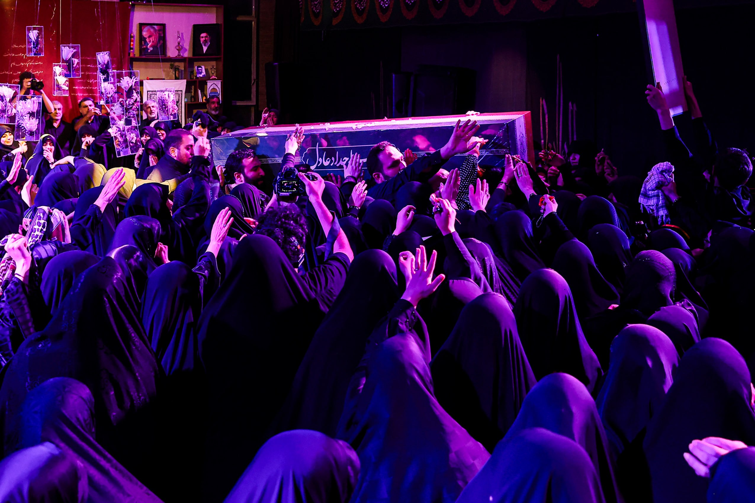 مراسم وداع با زهرا حداد عادل برگزار شد