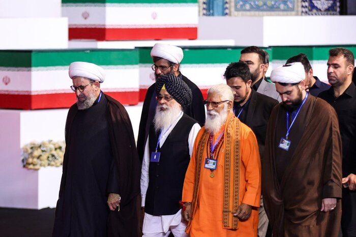گزارش تصویری اندوه مهمانان خارجی مراسم وداع رهبری