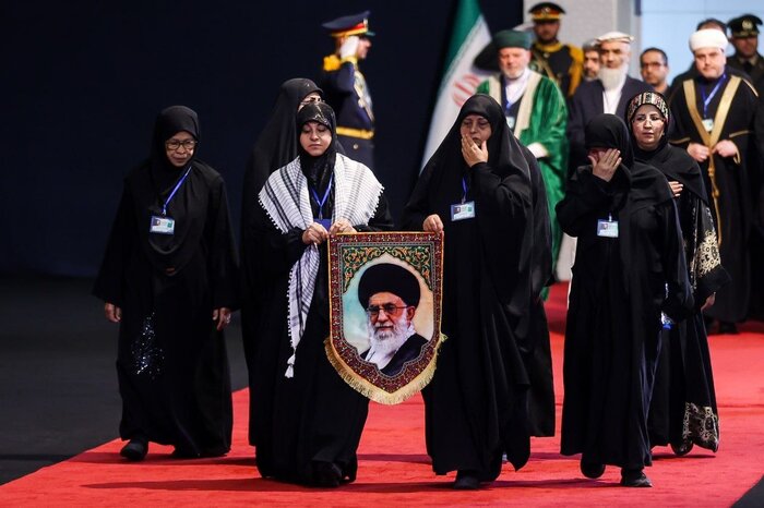 گزارش تصویری اندوه مهمانان خارجی مراسم وداع رهبری