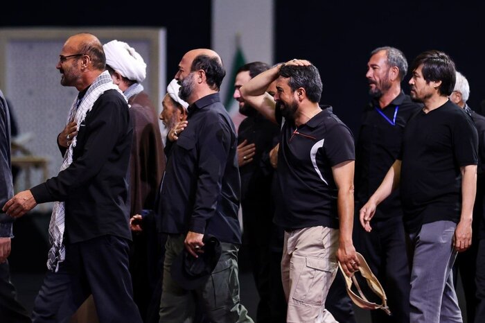 گزارش تصویری اندوه مهمانان خارجی مراسم وداع رهبری