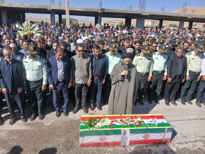 پیکر شهید «محسن چهری» در هرسین تشییع و به خاک سپرده شد