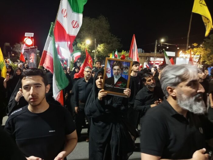 تپشهای سرخ ارادت در شریانهای اراک، شهر یکصدا در سوگ قهرمان جانفدا گریست| فیلم
