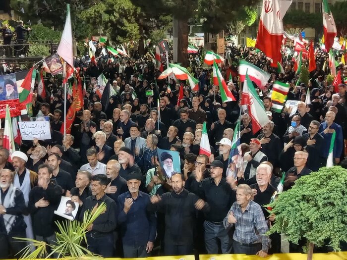 تپشهای سرخ ارادت در شریانهای اراک، شهر یکصدا در سوگ قهرمان جانفدا گریست| فیلم