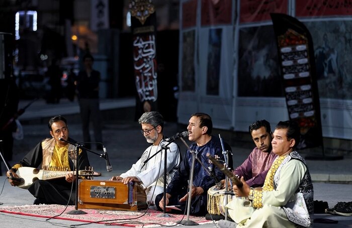هفتمین شب «خیمه هنر» چگونه گذشت؟/ قوالی افغانستان تا سوگخوانی