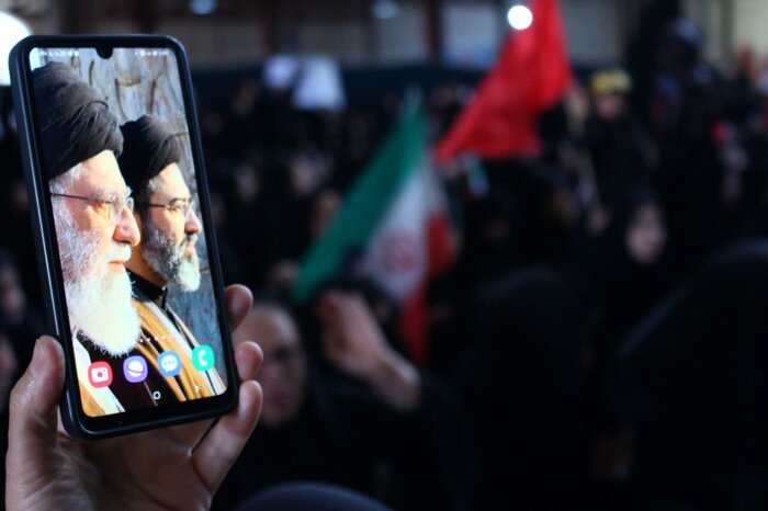 وداع جانسوز بانوان ملایری با قائد شهید به رسم زینب(س)