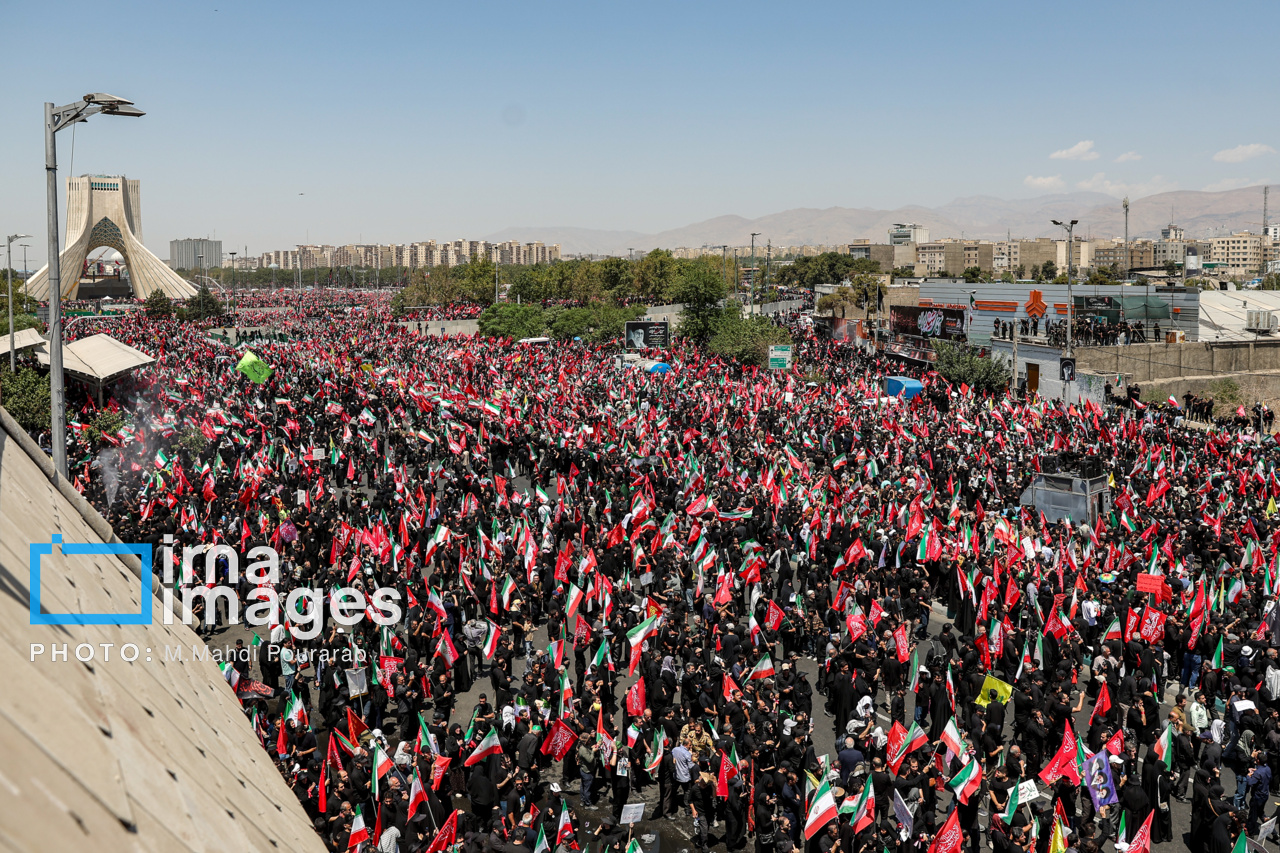 آقای شهید ایران! خداحافظ سلام ما را به آقا روحالله برسان