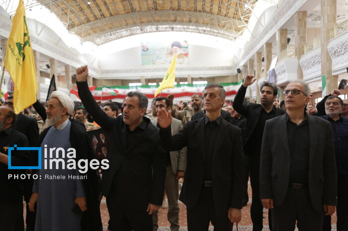 گرگان در سوگ رهبر شهید