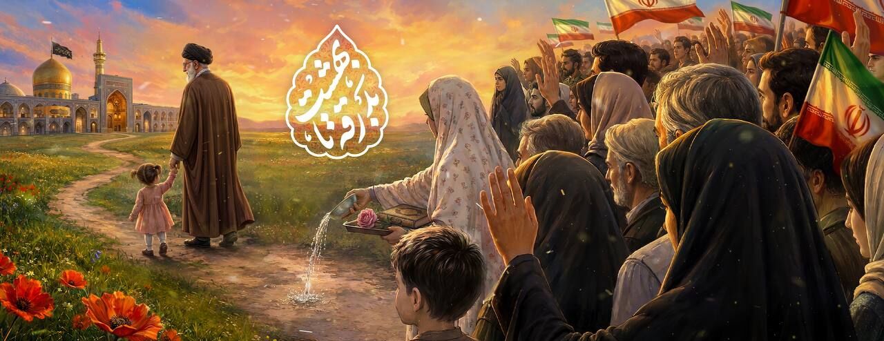 واکنش هنرمندان هنرهای تجسمی به مراسم وداع و تشییع رهبر شهید
