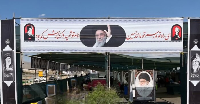 میاندورود، آماده خدمت به زائران تشییع رهبر شهید در مشهد مقدس