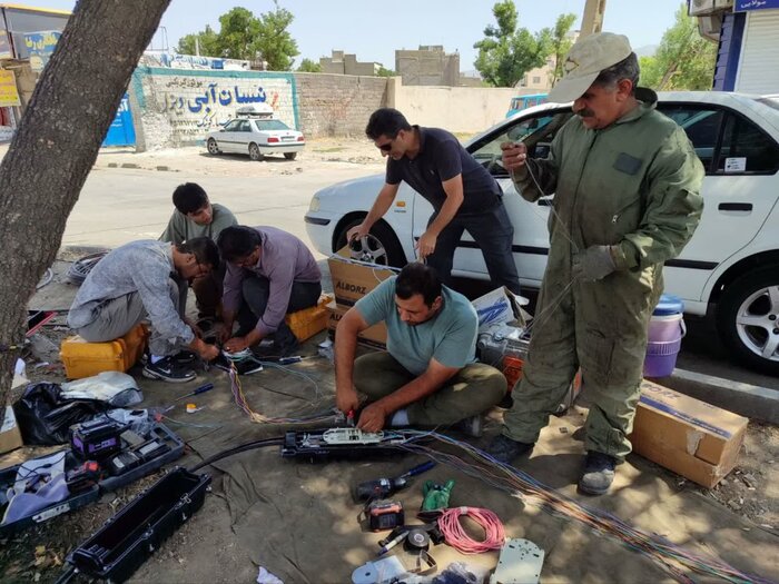 اختلال گسترده شبکه مخابراتی همدان برطرف شد
