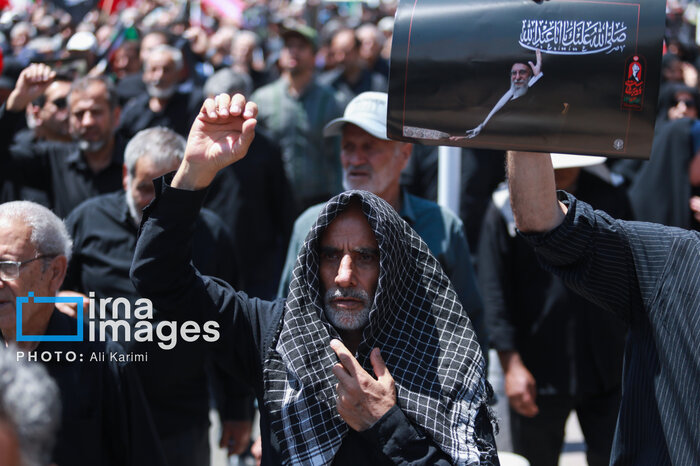 اراک یکپارچه در سوگ آقای شهید ایران