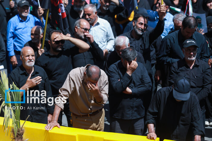 اراک یکپارچه در سوگ آقای شهید ایران
