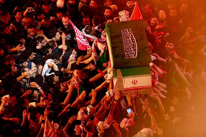 تشییع باشکوه و فرا مرزی رهبر شهید در عراق