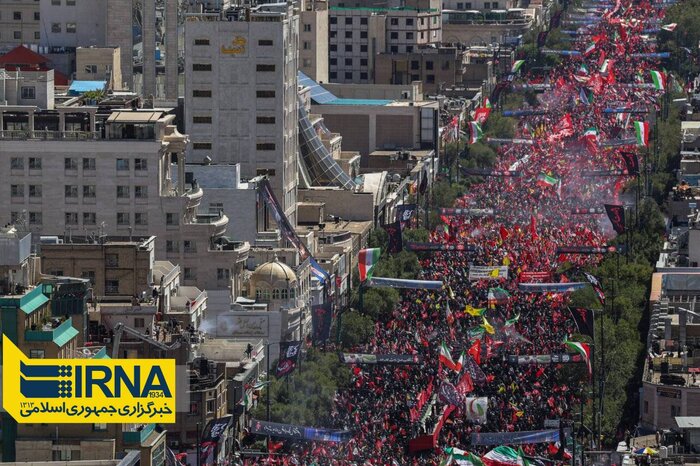 مشهد الرضا؛ قلب یک جهان در سوگ رهبر شهید