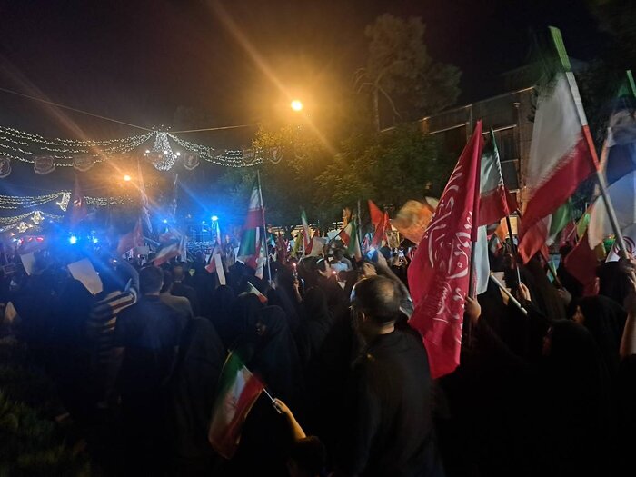 جاماندگان قافله عشق در سومین حرم اهل بیت(ع) به سوگ نشستند