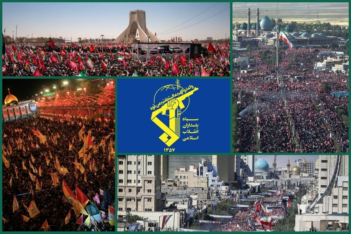 القائد العام للحرس الثوري: التشييع المهيب في إيران والعراق کان تجديدا للعهد مع نهج الإمام الشهيد