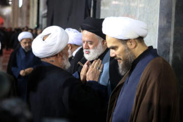 سومین شب آیین گرامیداشت آقای شهید ایران در حرم مطهر رضوی