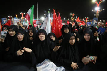 سومین شب آیین گرامیداشت آقای شهید ایران در حرم مطهر رضوی