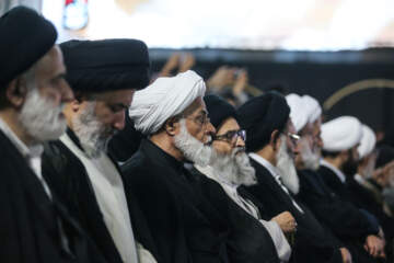 سومین شب آیین گرامیداشت آقای شهید ایران در حرم مطهر رضوی