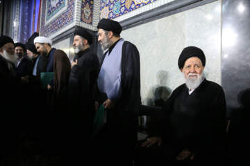 سومین شب آیین گرامیداشت آقای شهید ایران در حرم مطهر رضوی