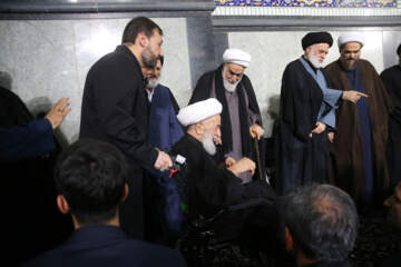سومین شب آیین گرامیداشت آقای شهید ایران در حرم مطهر رضوی